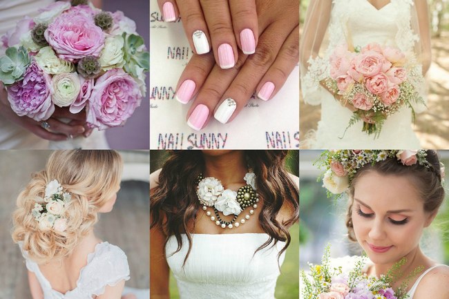 Фото аксессуаров невесты на свадьбу шебби шик