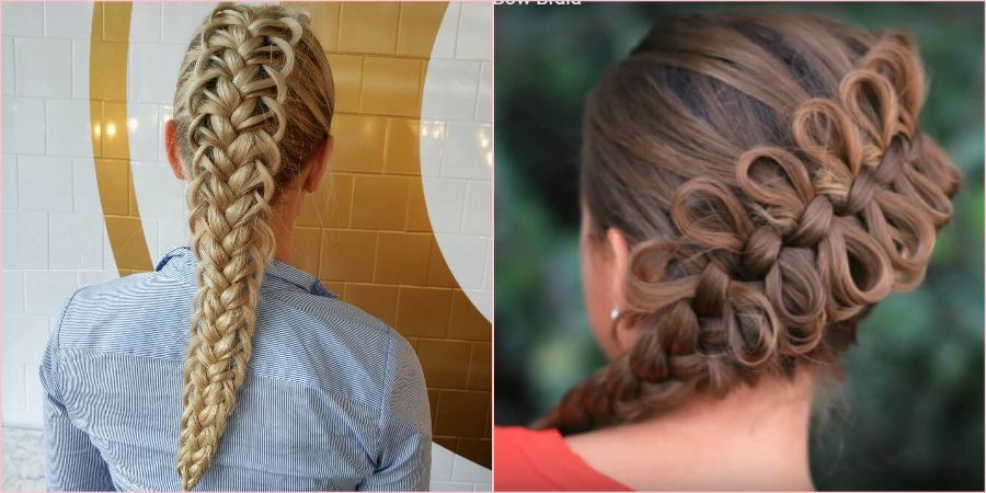 Плетение с ажурным узором