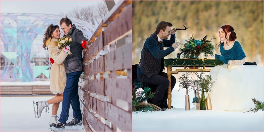 Оригинальная прогулка на коньках