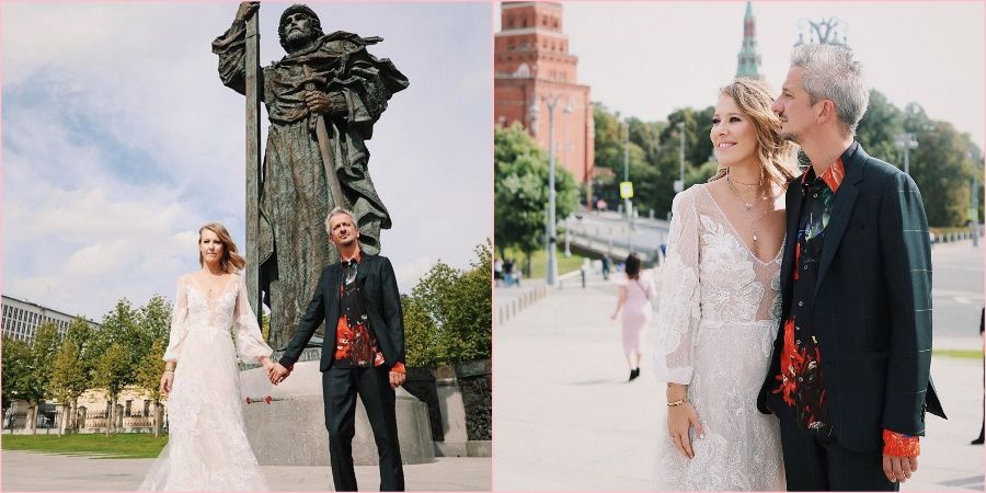 Свадебная прогулка ведущей и режиссера